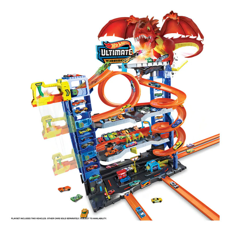 Hot Wheels City Pista De Juguete Ultimate Garage Escala 1:64 Color Multicolor