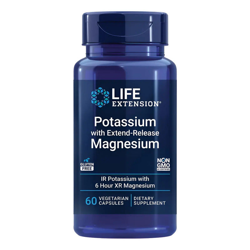 Potasio Magnesio Life Extension - Unidad A $1662 Sin Sabor