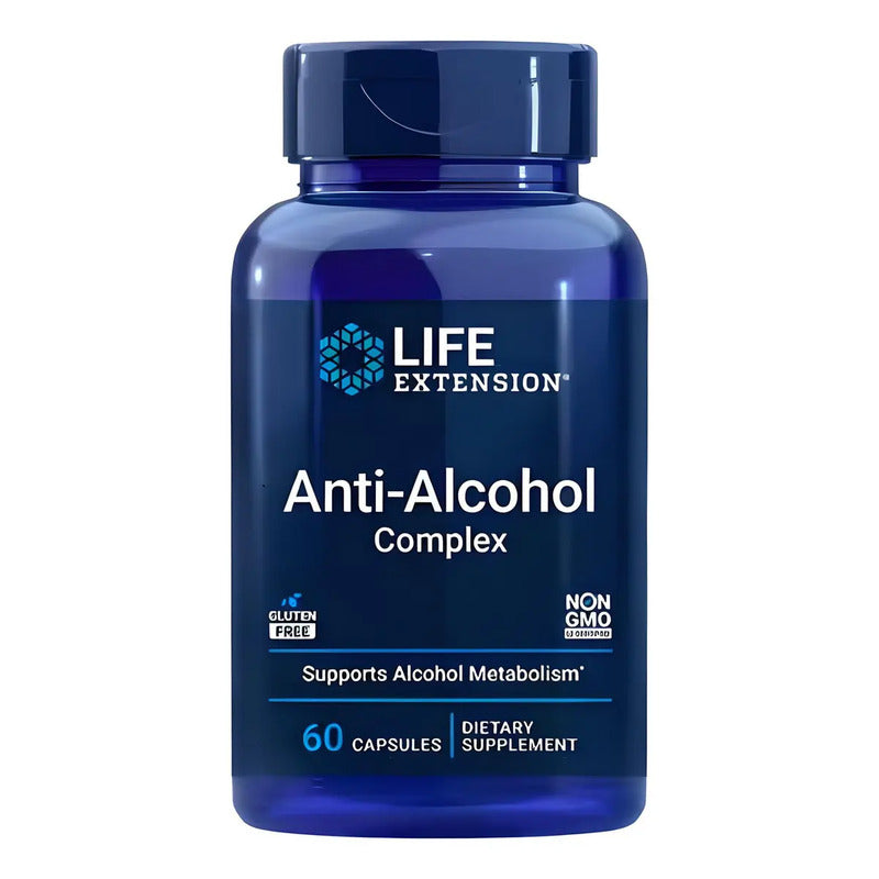 Life Extension Anti-alcohol X60 - Unidad A $2138 Sin Sabor