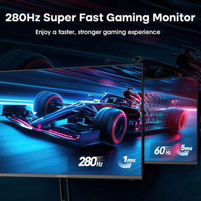 Monitor De Juegos Fhd 1080p 24.5 Pulgadas 280hz 1ms Mat 125 Voltaje
