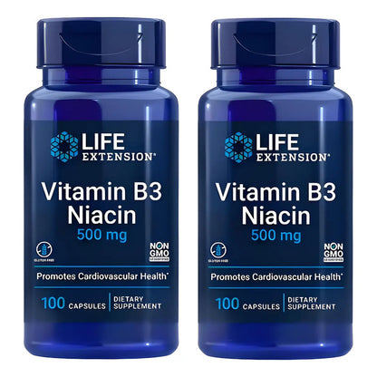 2 Vitamin B3 Niacin 500mg X 100 - Unidad A $90250 Sin Sabor