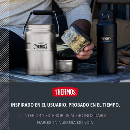 Tarro De Alimentos Aislado Vacío 1,4 Litros Acero Inoxidable Mate Acero Inoxidable (matte Stainless Steel)