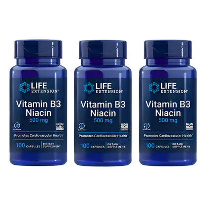 3 Vitamin B3 Niacin 500mg X 100 - Unidad A $85500 Sin Sabor
