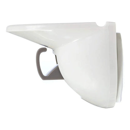 Jabonera De Succión De Seguridad Para El Baño Color Blanco
