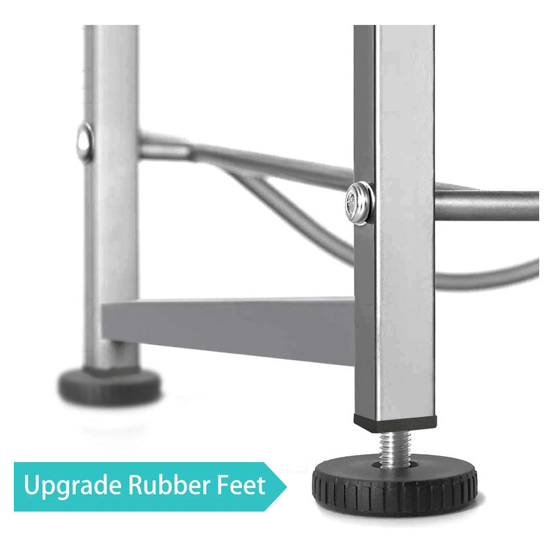 Soporte Para 10 Botellas De Agua 5 Galones 5 Niveles Gris Pl Gris Plata
