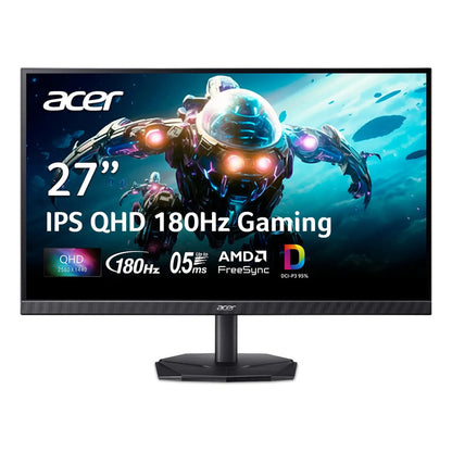 Monitor De Juegos 27 Pulgadas Qhd 2560x1440 180hz Hdr 10 Sí Voltaje