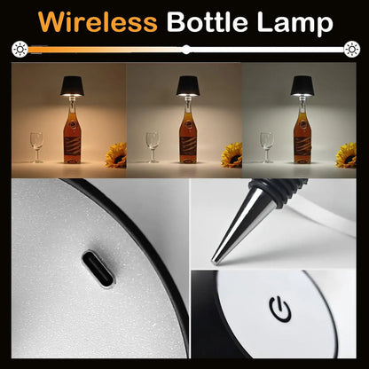 Desniltol Lámpara Led Para Botella De Vino  Nueva Lámp.