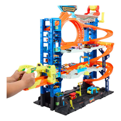 Hot Wheels City Pista De Juguete Ultimate Garage Escala 1:64 Color Multicolor