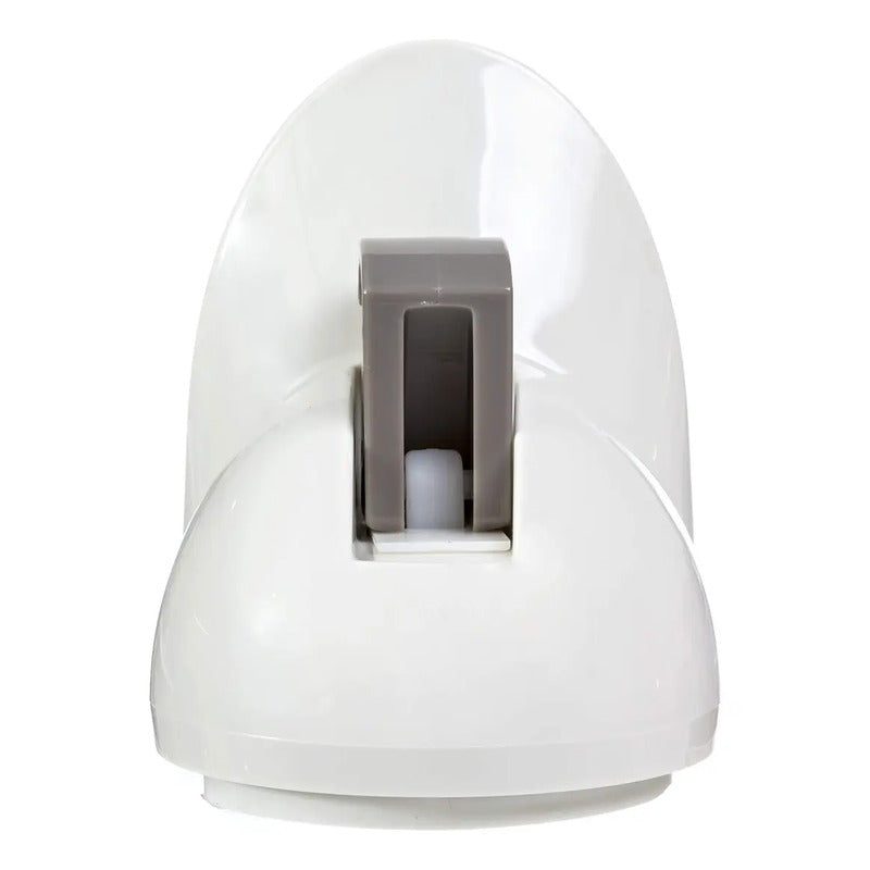 Jabonera De Succión De Seguridad Para El Baño Color Blanco
