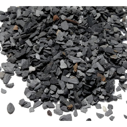 Piedras De Laja Para Jardín En Miniatura, Hadas De Jardín. Gris Oscuro