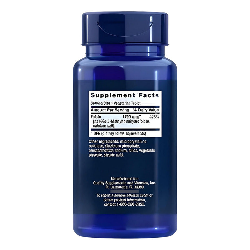 Life Extension Optimized Folate - Unidad A $1282 Neutro
