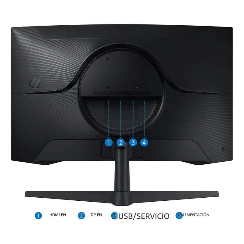 Monitor Curvo Para Juegos Qhd 32 Pulgadas 165hz Sin Respland 0.99 240 Voltios