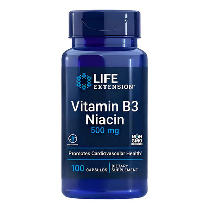 Vitamina B3 Niacina 500mg X 100 - Unidad A $931 Sin Sabor