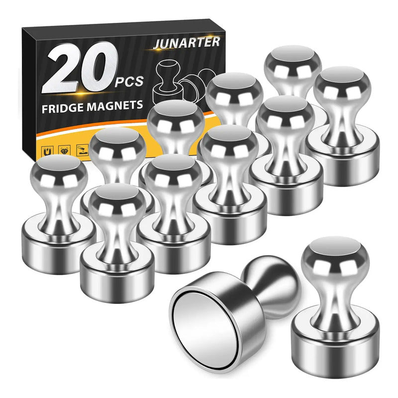 Paquete De 20 Imanes Magnéticos Para Nevera, Imanes Para R. Plata