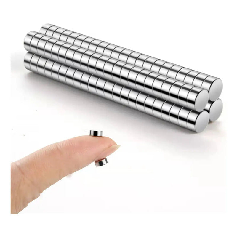 Rhinocats 60 Imanes Pequeños Para Refrigerador, Imanes Par. Plata