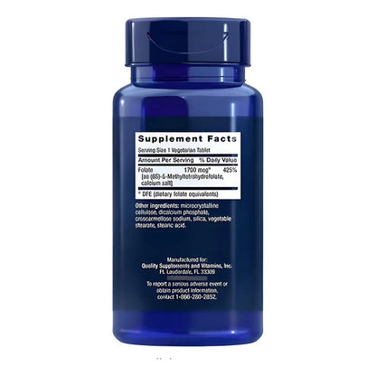 Life Extension Optimized Folate - Unidad A $1282 Neutro