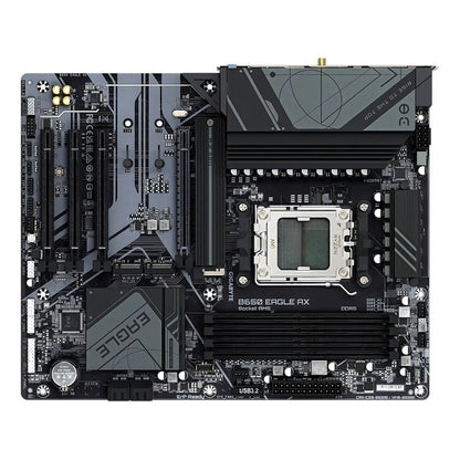 Tarjeta Madre Gigabyte B650 Eagle Ax Socket Am5 Color Negro