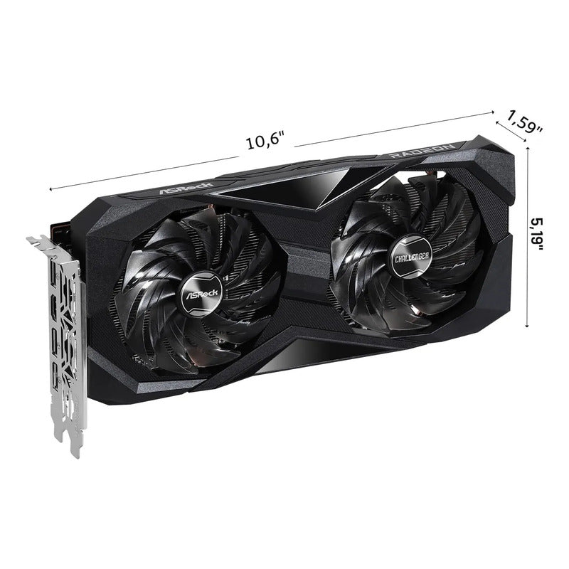 Tarjeta Gráfica Amd Radeon Rx 7600 8 Gb Gddr6 Hdmi Displaypo