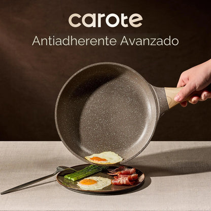 Juego De 26 Ollas Y Sartenes Antiadherentes Para Cocina Marrón