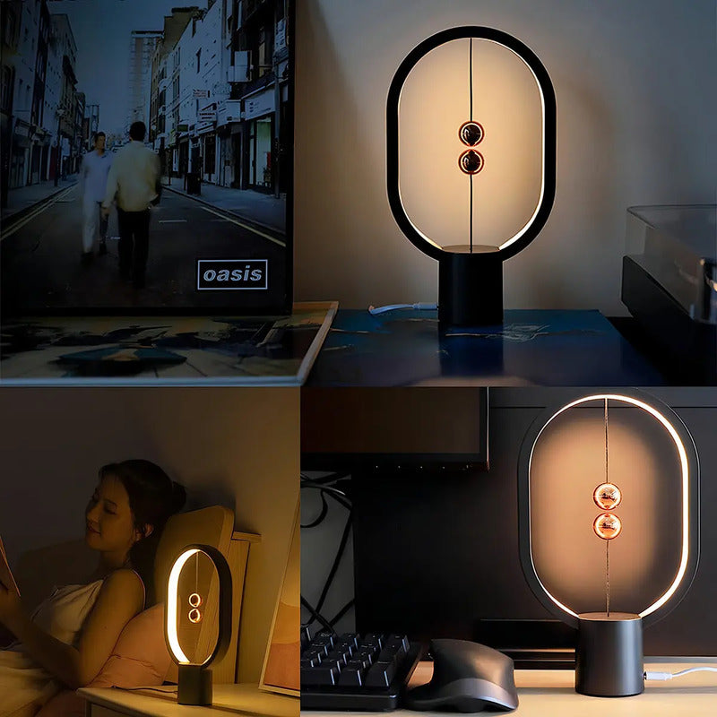 Lampara De Mesa Led Alimentada Por Usb Creativa Luz Noctur