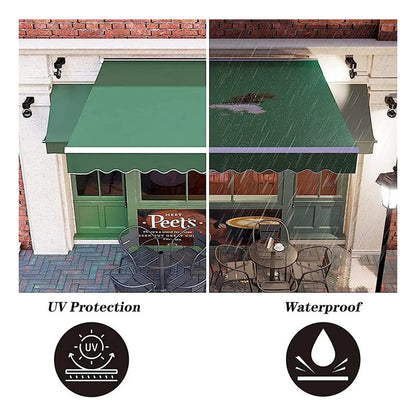 Cubierta Superior Retráctil Para Toldos, Toldo Impermeable. A