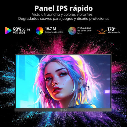 Monitor De Juegos 24.5 Pulgadas 200hz 1ms Pantalla Ips Fhd 99 Voltaje
