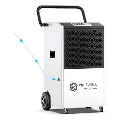 Deshumidificador Moiswell 170 Pintas Con Bomba Envío Rapido Blanco 110v