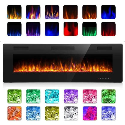 Antarctic Star Chimenea Eléctrica De 50 Pulgadas Empotrada E No Aplica 110v