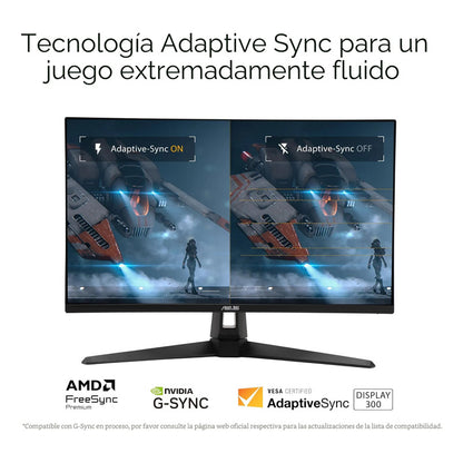 Monitor Gaming 27 Pulgadas Qhd 300hz Ips 0.3ms 178 Mate 100.0 Voltaje