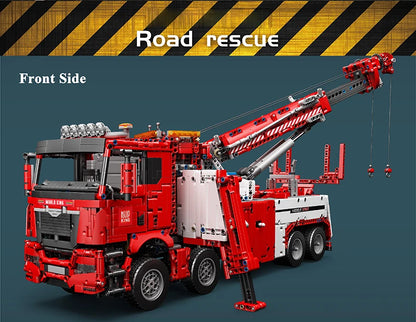 Detalle Mould King 17027 / 17028 - Vehículo de Bomberos Electrónico RC (4883 Piezas)