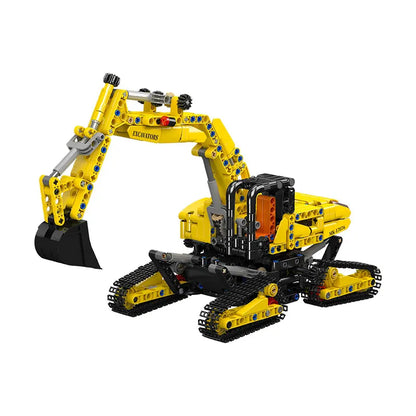 Mould King 17076 - Excavadora Motorizada Rastreada (840 Piezas)