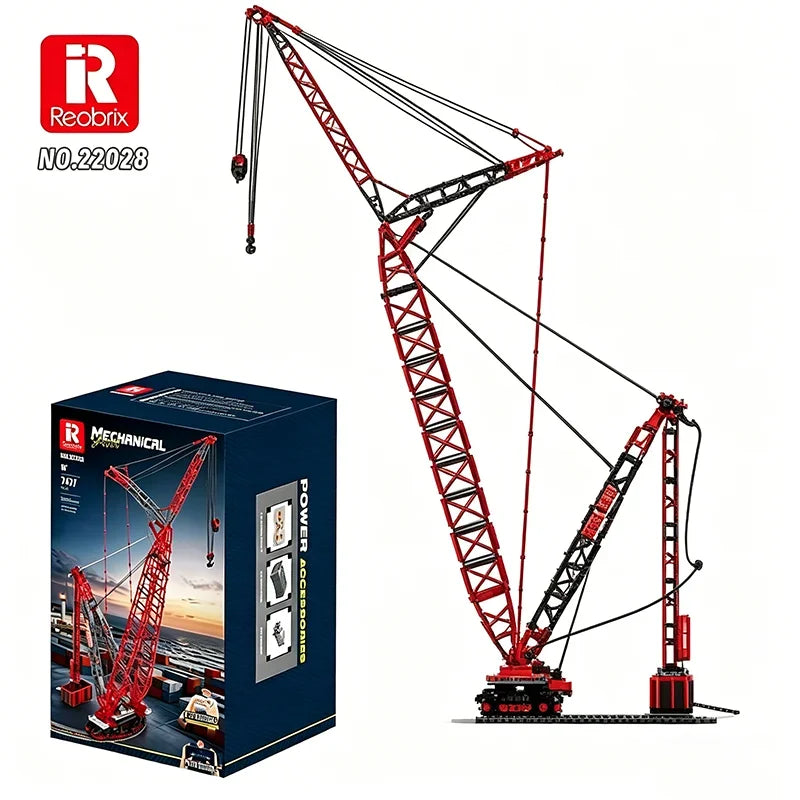 Reobrix 22028 - Grúa de Servicio Pesado SK6000 (7477 Piezas)