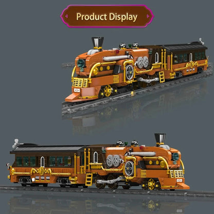 Mould King 12046 - Mould King 12046 - Tren Eléctrico Steampunk de Ciudad (1954  - detalle 2