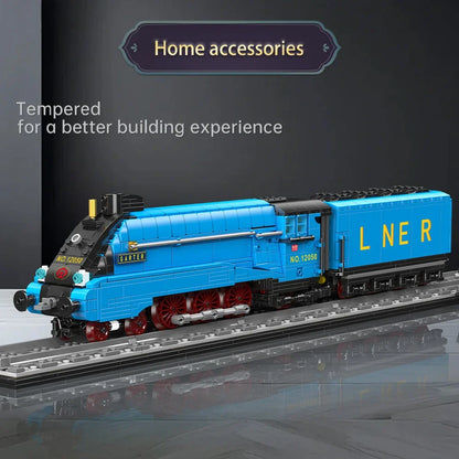 Mould King 12050 - Mould King 12050 - Locomotora A4 Mallard Azul U468 (1399 Pie - detalle 4