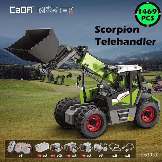 Cada C61051 - Manipulador Telescópico Cargador con Control Remoto (1469 Piezas)
