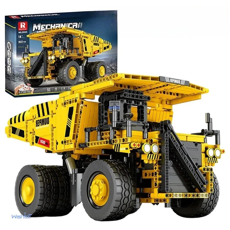 Reobrix 22025 - Camión de Ingeniería Urbana RC (1622 Piezas)