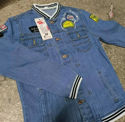 Chaqueta De Jean Vaquera Para Hombre