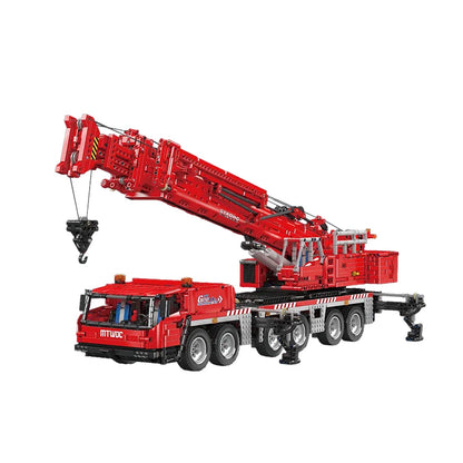 Mould King 17065 - Grúa Camión Todoterreno GMK Motorizada RC (4566 Piezas)