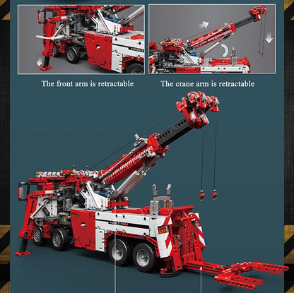 Detalle Mould King 17027 / 17028 - Vehículo de Bomberos Electrónico RC (4883 Piezas)