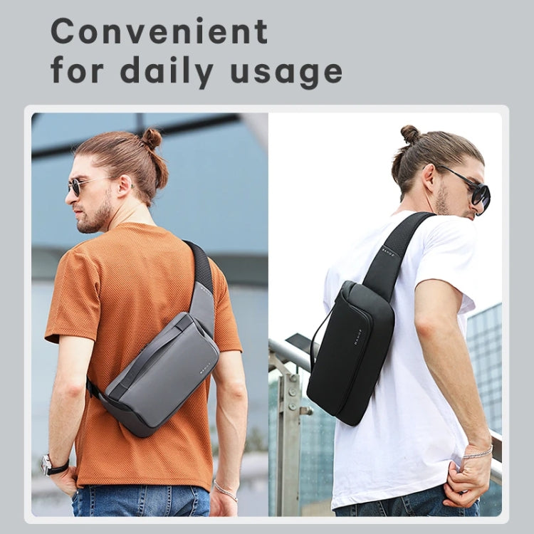 BANGE BG-77202 Bolso de pecho de moda para hombre Bolso de mensajero de almacenamiento portátil impermeable, BANGE BG-77202