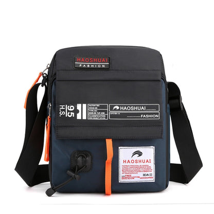 HAOSHUAI 206 Bolso bandolera para hombre Bolso de hombro casual deportivo, 206 Dark Blue, 206 Black, 206 Grey, 206 Sky Blue, 206 Army Green, 206 Brick Red