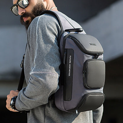 BANGE Moda Casual Men Messenger Chest Bag, BANGE Chest Bag