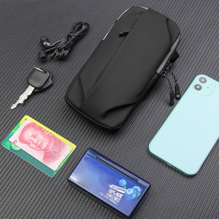 Bolso cruzado para deportes al aire libre, bolso cruzado para teléfono móvil multifunción para hombres y mujeres
