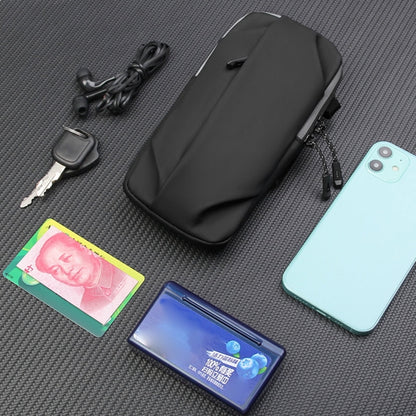 Bolso cruzado para deportes al aire libre, bolso cruzado para teléfono móvil multifunción para hombres y mujeres