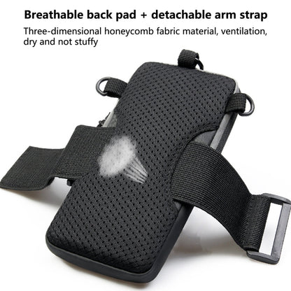 Bolso cruzado para deportes al aire libre, bolso cruzado para teléfono móvil multifunción para hombres y mujeres
