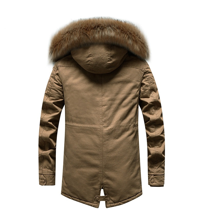 Chaqueta Parka Para Hombre Acolchada