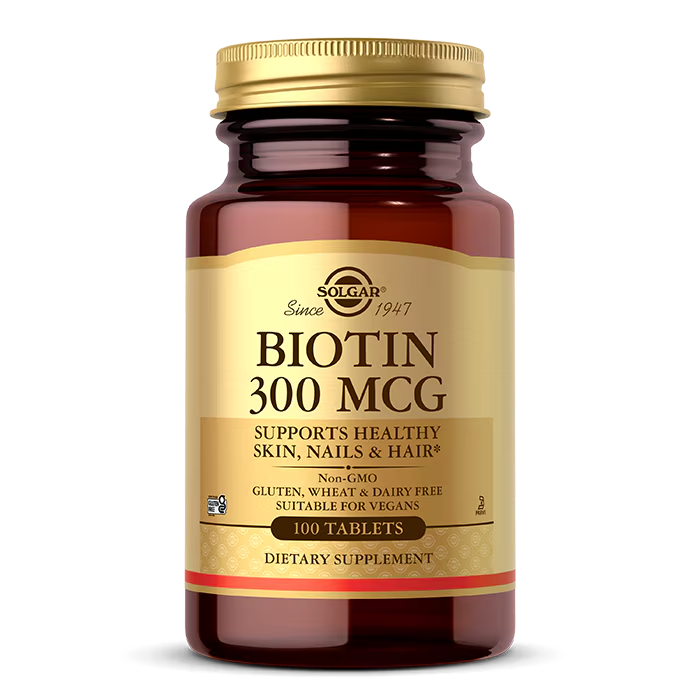 Solgar Biotin 300 mcg 100 tabletas