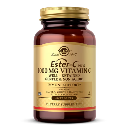 Solgar Ester-C Plus Vitamina C 1000 mg - 60 Tabletas