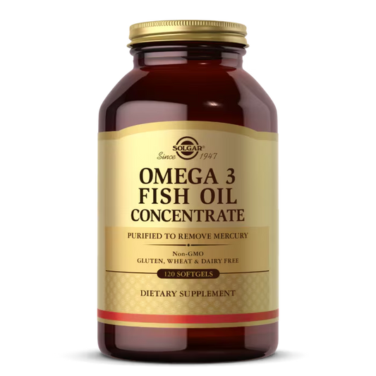 Solgar Omega-3 Fish Oil Concentrado 120 Capsulas