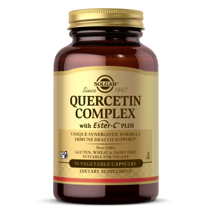 Solgar Quercetin Complex with Ester-C Plus 50 Vegetable Capsulas